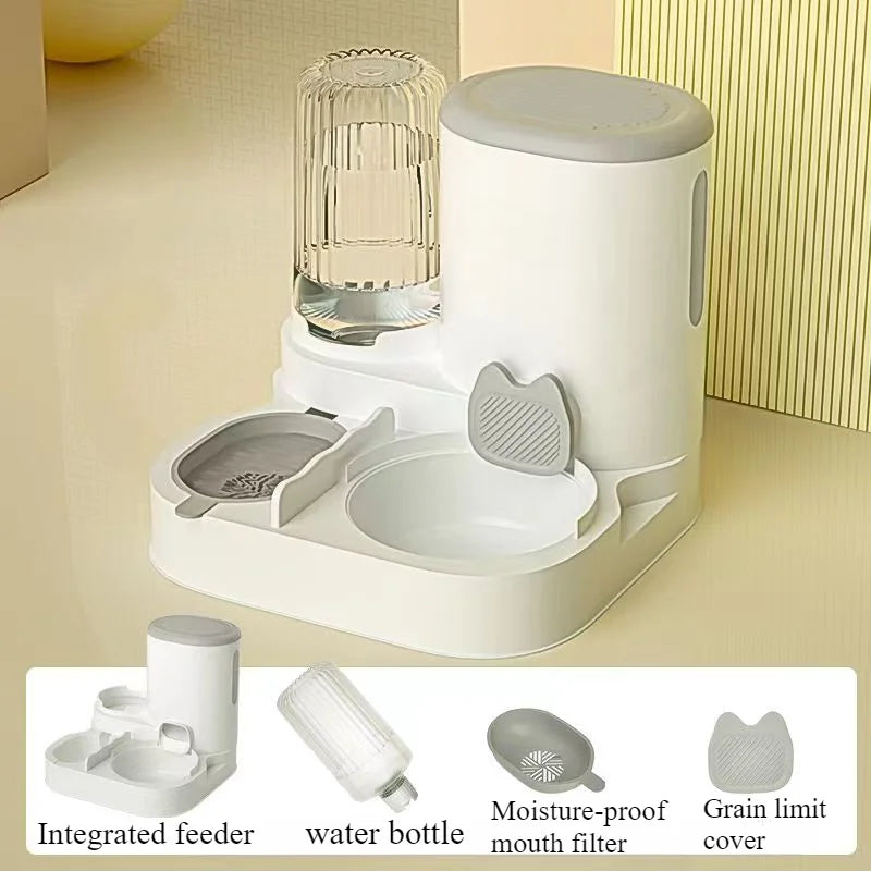 Réservoir d'eau du distributeur 2-en-1 pour chat