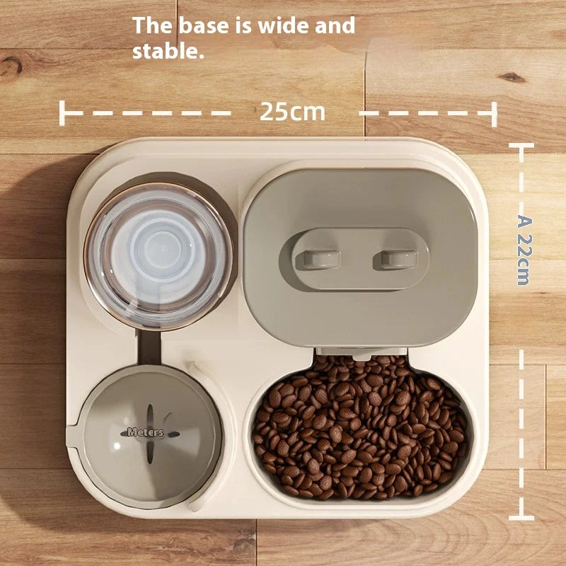 Réservoir de croquettes de la gamelle automatique pour chien
