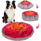 Franges souples du tapis de fouille pour chiot
