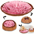 Tapis de fouille chiot plié pour le rangement