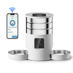 Distributeur automatique de croquettes pour chien 4,5L wifi