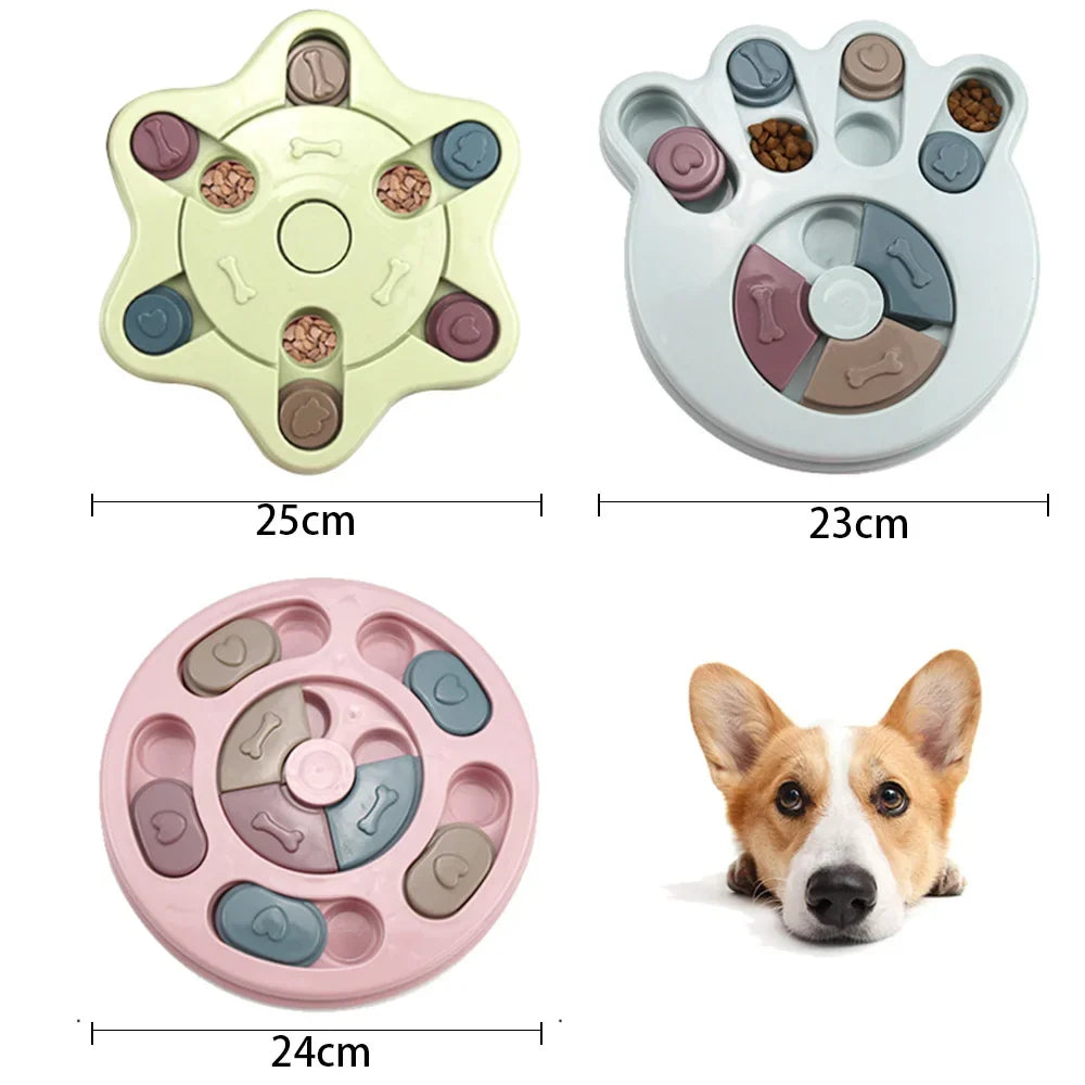 Modules puzzle de la gamelle interactive pour chien